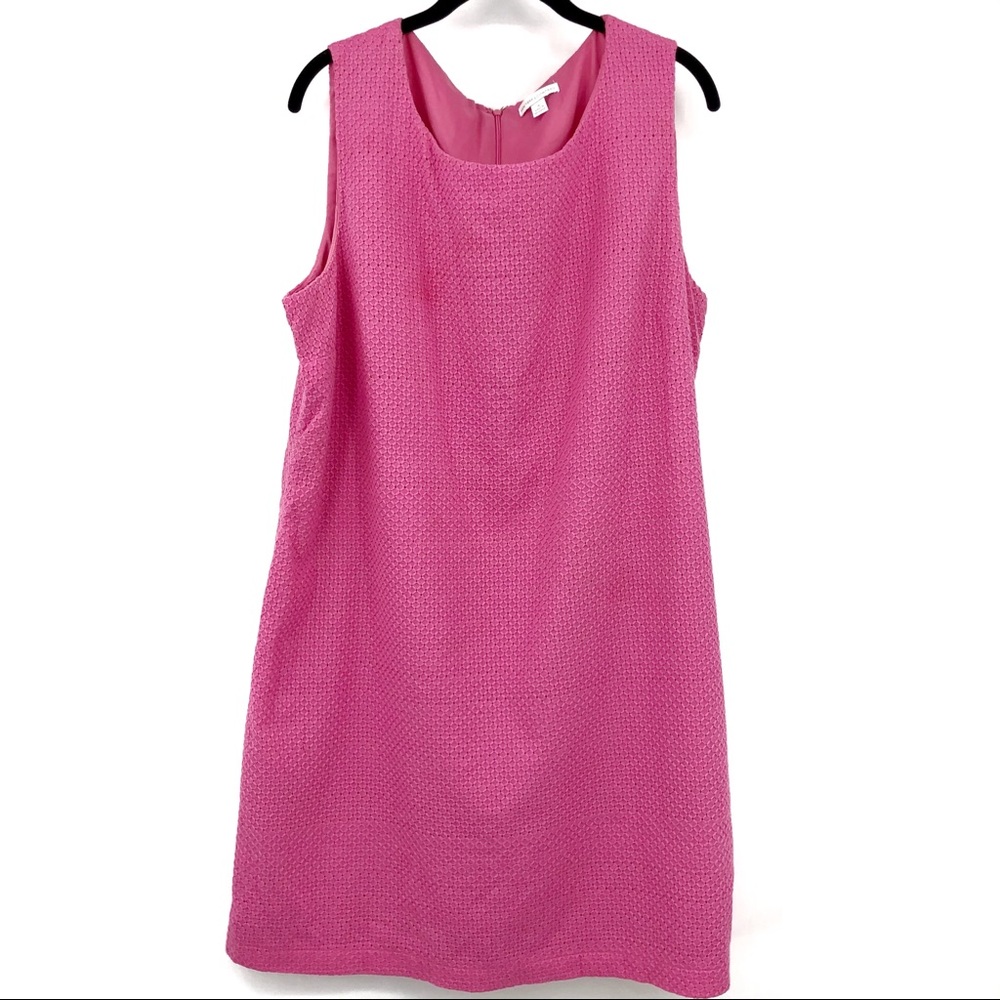 Women’s Plus Pink cotton Sheath dress. Size 18.
